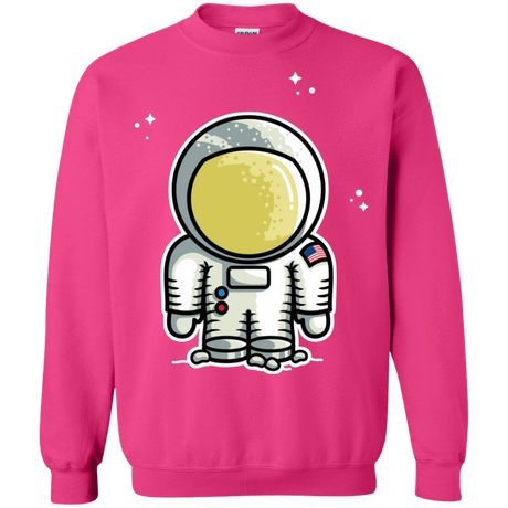 Sweatshirts Heliconia / S Cute Astronaut Crewneck Sweatshirt