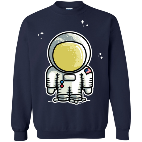 Sweatshirts Navy / S Cute Astronaut Crewneck Sweatshirt