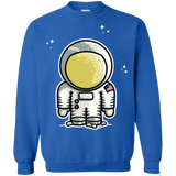 Sweatshirts Royal / S Cute Astronaut Crewneck Sweatshirt
