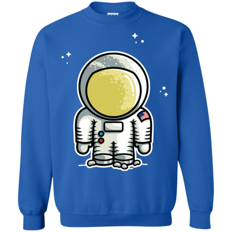 Sweatshirts Royal / S Cute Astronaut Crewneck Sweatshirt