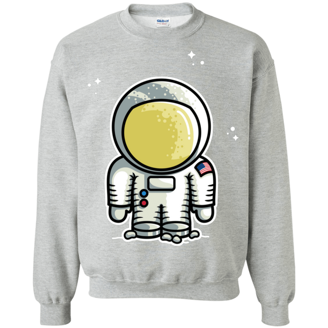 Sweatshirts Sport Grey / S Cute Astronaut Crewneck Sweatshirt