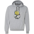 Sweatshirts Sport Grey / L Cute Astronaut Premium Fleece Hoodie