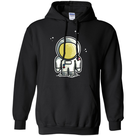 Sweatshirts Black / S Cute Astronaut Pullover Hoodie