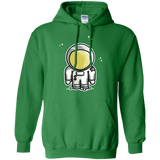 Sweatshirts Irish Green / S Cute Astronaut Pullover Hoodie