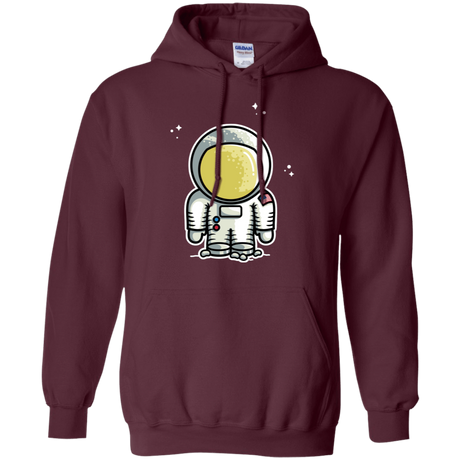 Sweatshirts Maroon / S Cute Astronaut Pullover Hoodie