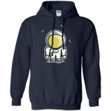 Sweatshirts Navy / S Cute Astronaut Pullover Hoodie