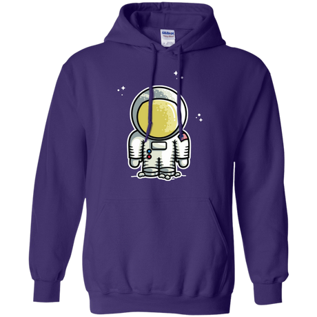 Sweatshirts Purple / S Cute Astronaut Pullover Hoodie