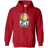 Sweatshirts Red / S Cute Astronaut Pullover Hoodie