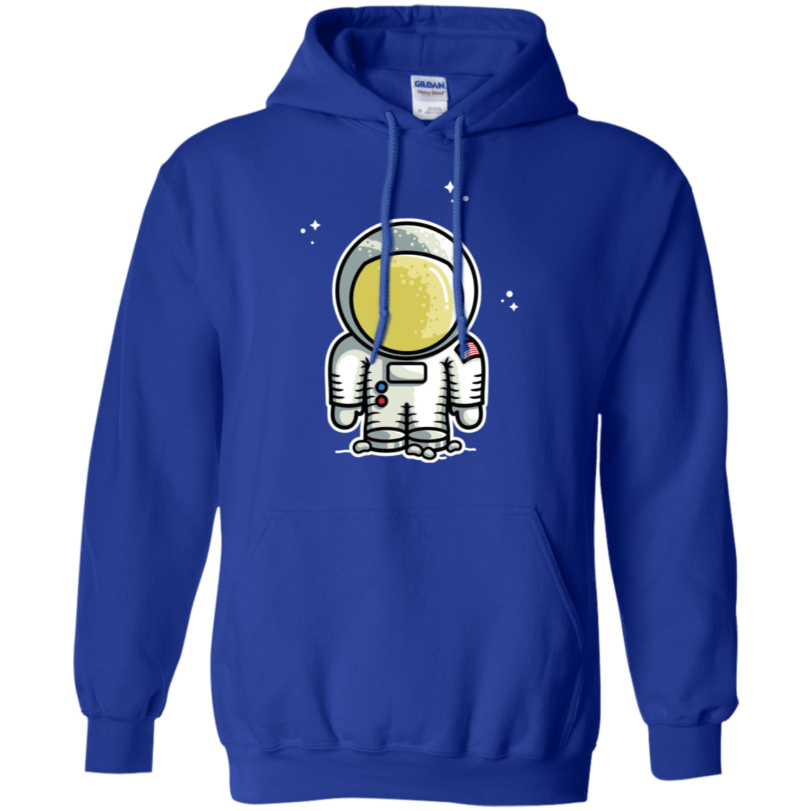 Sweatshirts Royal / S Cute Astronaut Pullover Hoodie