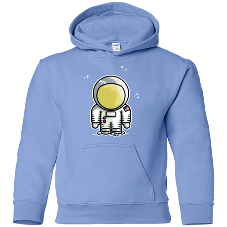 Sweatshirts Carolina Blue / YS Cute Astronaut Youth Hoodie