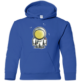 Sweatshirts Royal / YS Cute Astronaut Youth Hoodie