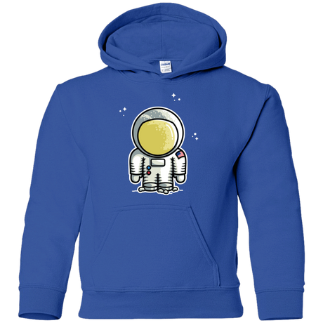 Sweatshirts Royal / YS Cute Astronaut Youth Hoodie