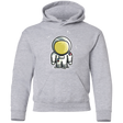 Sweatshirts Sport Grey / YS Cute Astronaut Youth Hoodie