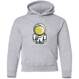 Sweatshirts Sport Grey / YS Cute Astronaut Youth Hoodie