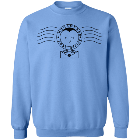 Sweatshirts Carolina Blue / S Cute Hogsmeade Post Office Stamp Crewneck Sweatshirt