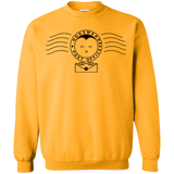 Sweatshirts Gold / S Cute Hogsmeade Post Office Stamp Crewneck Sweatshirt