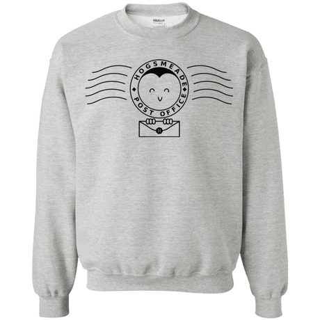 Sweatshirts Sport Grey / S Cute Hogsmeade Post Office Stamp Crewneck Sweatshirt