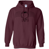 Sweatshirts Maroon / S Cute Hogsmeade Post Office Stamp Pullover Hoodie