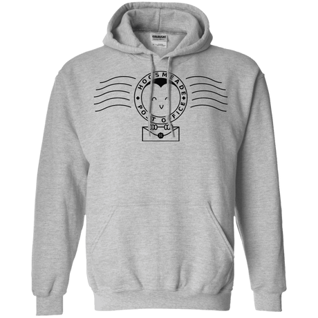 Sweatshirts Sport Grey / S Cute Hogsmeade Post Office Stamp Pullover Hoodie