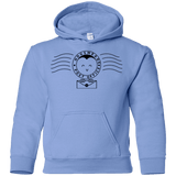 Sweatshirts Carolina Blue / YS Cute Hogsmeade Post Office Stamp Youth Hoodie