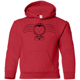 Sweatshirts Red / YS Cute Hogsmeade Post Office Stamp Youth Hoodie