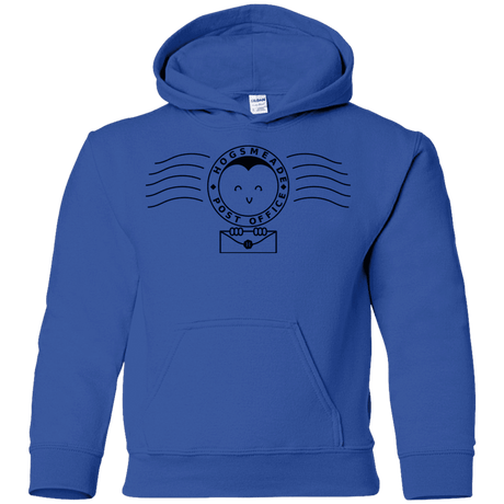 Sweatshirts Royal / YS Cute Hogsmeade Post Office Stamp Youth Hoodie