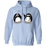 Sweatshirts Light Blue / S Cute Ninja Penguins Pullover Hoodie