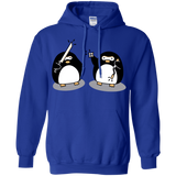 Sweatshirts Royal / S Cute Ninja Penguins Pullover Hoodie