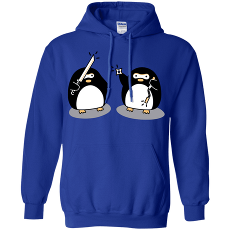 Sweatshirts Royal / S Cute Ninja Penguins Pullover Hoodie