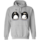 Sweatshirts Sport Grey / S Cute Ninja Penguins Pullover Hoodie