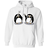 Sweatshirts White / S Cute Ninja Penguins Pullover Hoodie