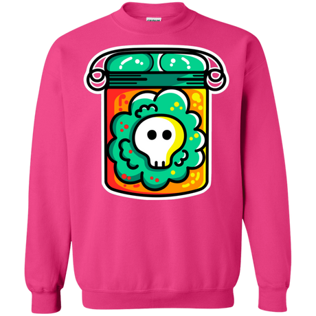 Sweatshirts Heliconia / S Cute Skull In A Jar Crewneck Sweatshirt