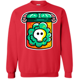 Sweatshirts Red / S Cute Skull In A Jar Crewneck Sweatshirt