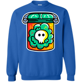 Sweatshirts Royal / S Cute Skull In A Jar Crewneck Sweatshirt