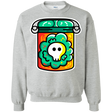 Sweatshirts Sport Grey / S Cute Skull In A Jar Crewneck Sweatshirt