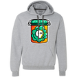 Sweatshirts Sport Grey / L Cute Skull In A Jar Premium Fleece Hoodie