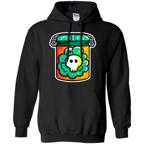 Sweatshirts Black / S Cute Skull In A Jar Pullover Hoodie