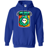 Sweatshirts Royal / S Cute Skull In A Jar Pullover Hoodie