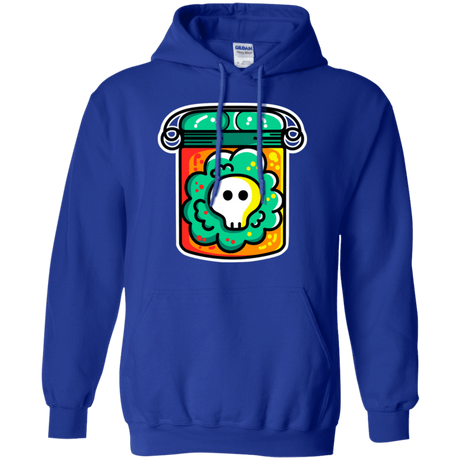 Sweatshirts Royal / S Cute Skull In A Jar Pullover Hoodie