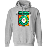 Sweatshirts Sport Grey / S Cute Skull In A Jar Pullover Hoodie