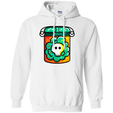 Sweatshirts White / S Cute Skull In A Jar Pullover Hoodie