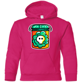 Sweatshirts Heliconia / YS Cute Skull In A Jar Youth Hoodie