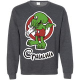 Sweatshirts Dark Heather / Small Cutethulhu Crewneck Sweatshirt