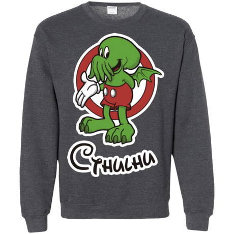 Sweatshirts Dark Heather / Small Cutethulhu Crewneck Sweatshirt
