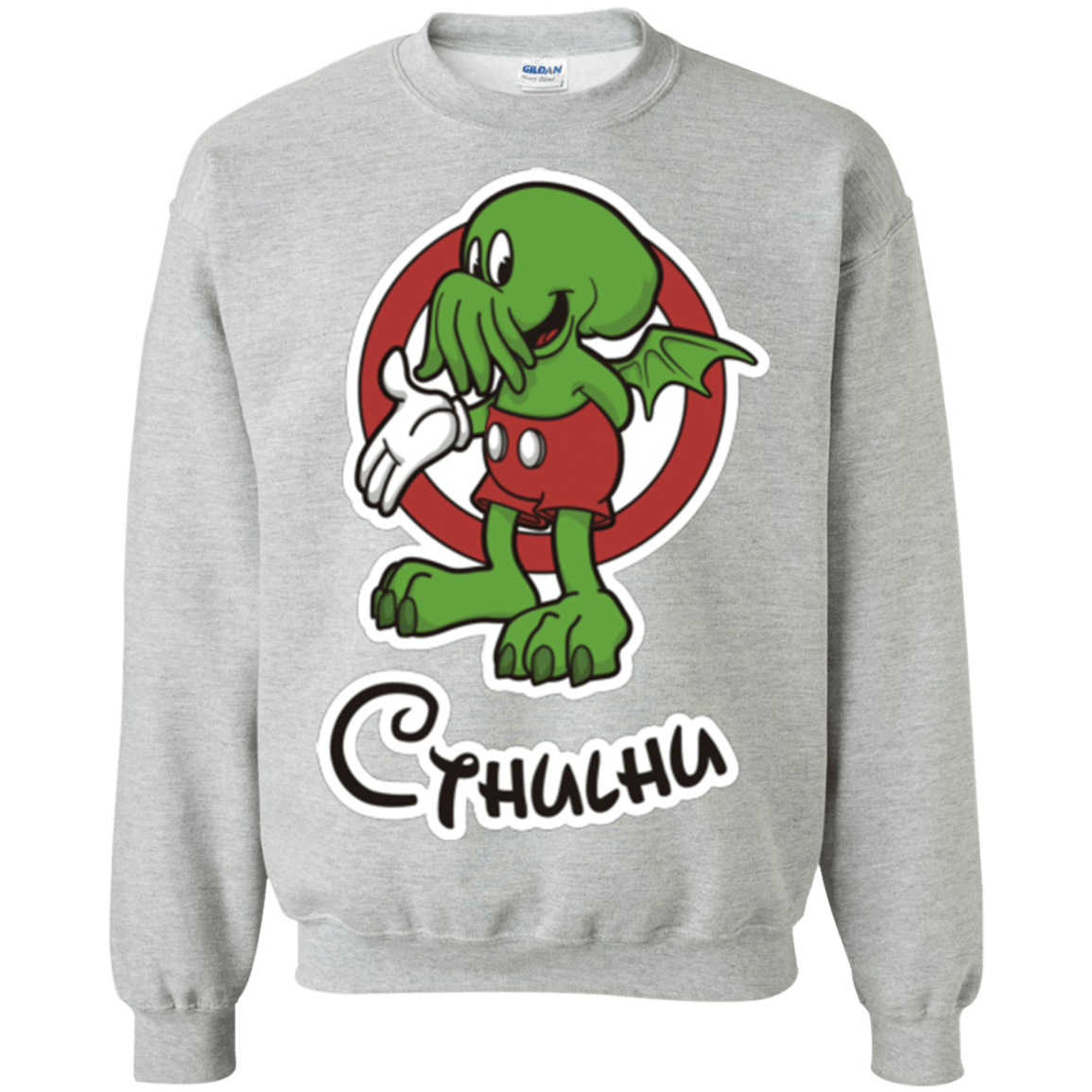 Sweatshirts Sport Grey / Small Cutethulhu Crewneck Sweatshirt