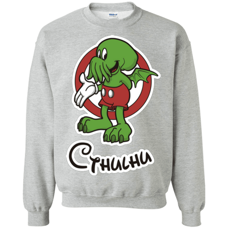 Sweatshirts Sport Grey / Small Cutethulhu Crewneck Sweatshirt