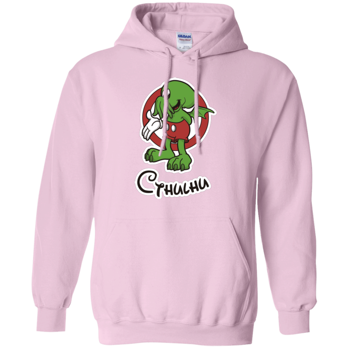 Sweatshirts Light Pink / Small Cutethulhu Pullover Hoodie