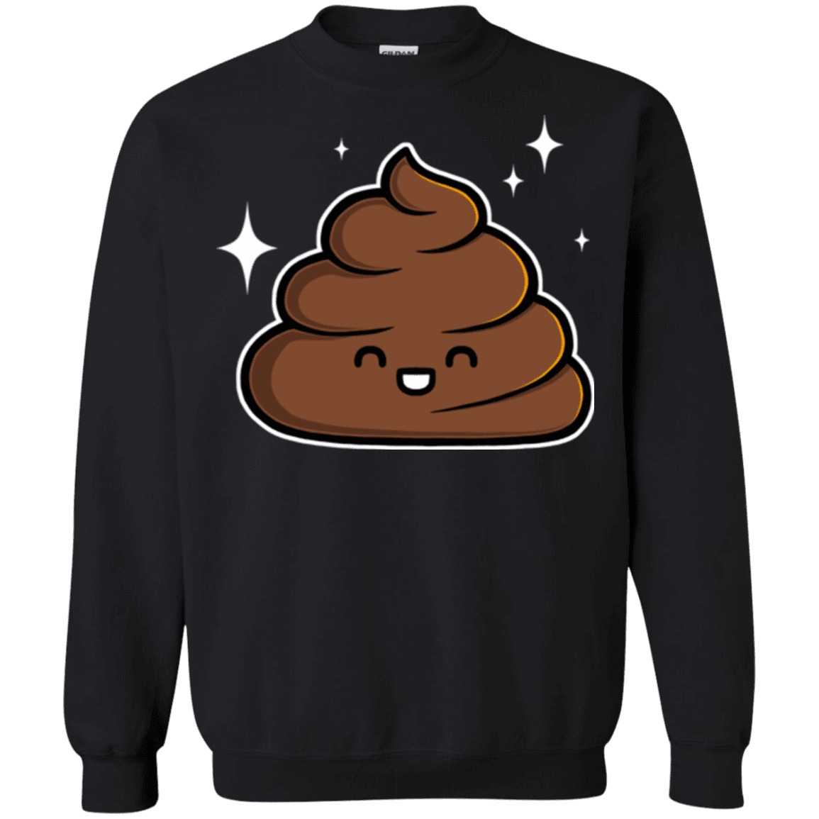 Sweatshirts Black / Small Cutie Poop Crewneck Sweatshirt