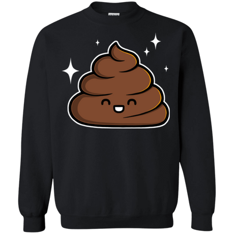 Sweatshirts Black / Small Cutie Poop Crewneck Sweatshirt