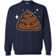 Sweatshirts Navy / Small Cutie Poop Crewneck Sweatshirt